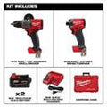 HAMMER DRILL & 1/4" IMP DRIVER 3697-22