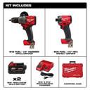 HAMMER DRILL & 1/4" IMP DRIVER 3697-22