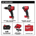 HAMMER DRILL & 1/4" IMP DRIVER 3697-22