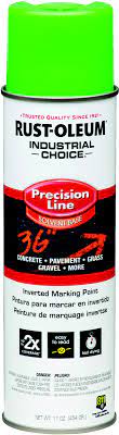 RO 203023V FLUOR GREEN INVERTED MARKING SPRAY PRECISION LINE M1600 SOLVENT-BASED