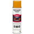 RO 203033 CAUTION YELLOW INVERTED MARKING SPRAY PRECISION LINE M1800 WATER-BASED