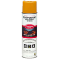 RO 203033 CAUTION YELLOW INVERTED MARKING SPRAY PRECISION LINE M1800 WATER-BASED