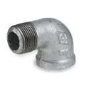 ELL STR 1-1/2" 90deg STD MALL GALV