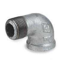 ELL STR 1-1/2" 90deg STD MALL GALV