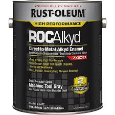 RO 904402 MACHINE TOOL GRAY (1-gal) ROCAlkyd DTM ALKYD ENAMEL 7400