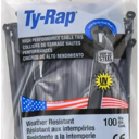 TYRAP BLACK 3.6" 100/PK TY523MX