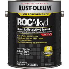 RO 906402 SILVER GRAY (1-gallon) ROCAlkyd DTM ALKYD ENAMEL 7400