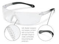 GLASSES SAFETY 4480 STARLITE