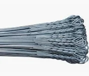 WIRE BAIL TIES GALV 14GA .080 50# 250CT