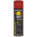 RO V2163838 SAFETY RED SPRAY HARD HAT RUST-PREVENTATIVE ENAMEL