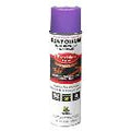 RO 1669838 FLUORESCENT PURPLE SPRAY PRECISION LINE INVERTED MARKING PAINT M1800 WATER-BASED