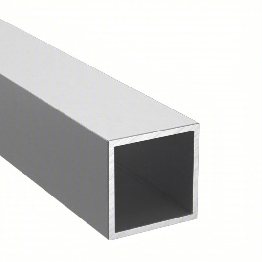 SQ TUBE ALUM 2-1/2X 1/8X 24' 6063-T52