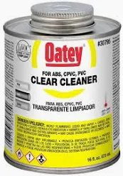 CLEANER PVC CLEAR PINT 30795