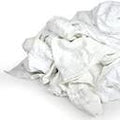 RAGS WHITE ALL COTTON 25# BOX