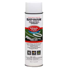 RO 206043 WHITE SPRAY ATHLETIC FIELD INVERTED WATER-BASED STRIPING PAINT