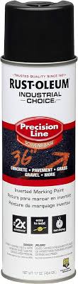 RO 1675838V BLACK SPRAY INVERTED MARKING PAINT PRECISION LINE M1600 SOLVENT-BASED
