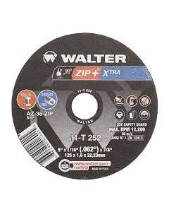 Cut-Off Wheel 5 x 1/16 x 7/8 ZIP+XTRA 11T252 WALTER