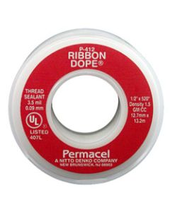RIBBON DOPE 1/2" X 520" P412 PERMACEL 144 PER CS