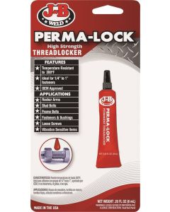 J-B Weld Perma-Lock High Strength Red 6ml
