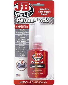 J-B Weld Perma-Lock High Strength Red 36ml