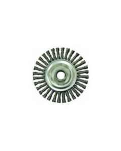 WIRE WHEEL SS 1/2-3/8 13543 3" KNOT STRINGER BEAD .0118