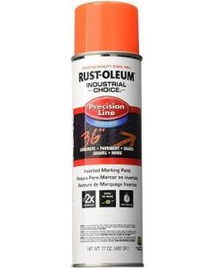 Rustoleum Red Orange Inverted Marking Spray Paint